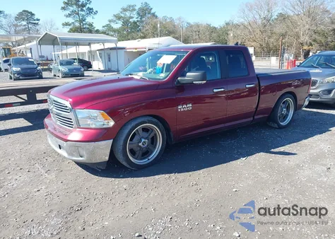 2017 Ram 1500 Big Horn 4X2 6'4 Box from USA, damaged, VIN 1C6RR6GG4HS847579